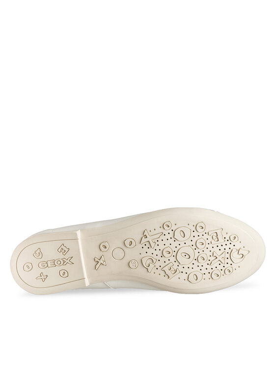 Geox Geox Baleríny Jr Plie' J6555A 00085 C1000 D Bílá