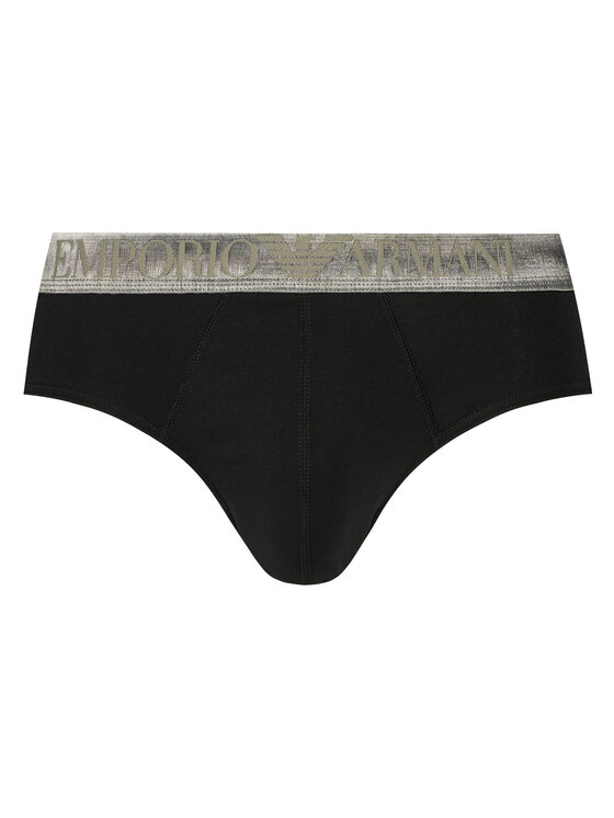 Emporio Armani Underwear Emporio Armani Underwear Komplet spodnjih hlač slip﻿ EM000258 AF18886 MC061 Črna