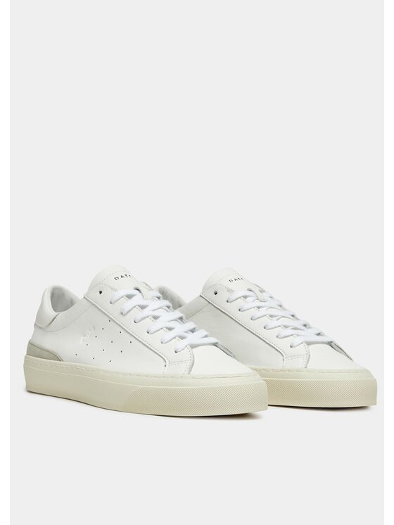 D.A.T.E. Sneakers DATE Sneakers Sonica Bianche in Pelle Bianco Modivo