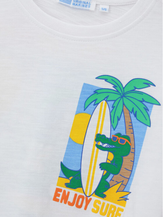 Original Marines Original Marines Футболка DFP2213CM Білий Regular Fit