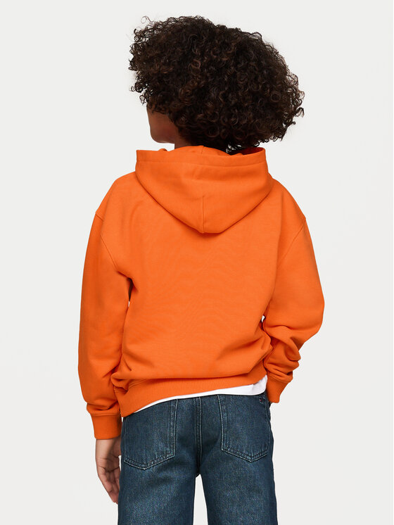 Tommy Hilfiger Tommy Hilfiger Džemperis ar kapuci U Timeless Hoodie KS0KS00579 Oranžs Regular Fit