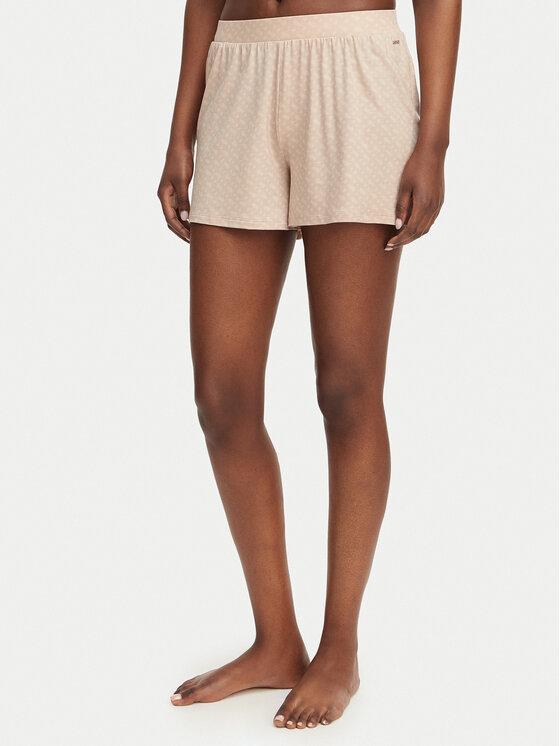 BOSS BOSS Pyjamashorts 50561055 Beige Regular Fit