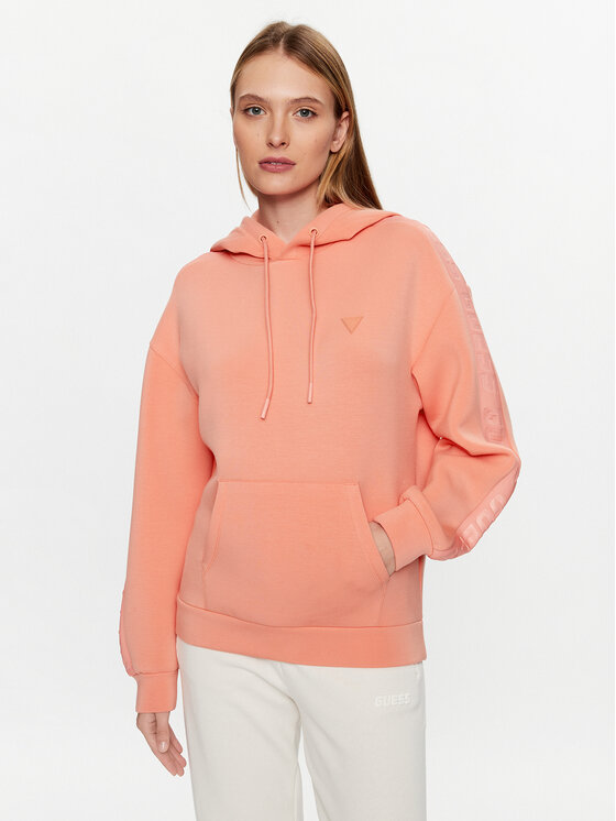 Guess Bluză Brenda V2YQ18 K7UW2 Coral Regular Fit