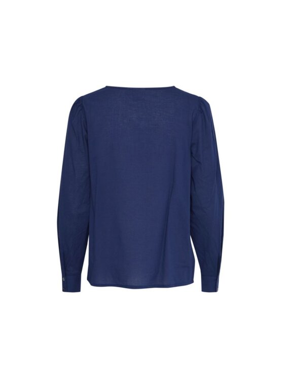 ICHI ICHI Μπλουζάκι Camicia ihrahela sh Μπλε Regular Fit