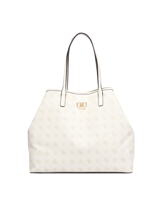 Guess Guess Τσάντα Emelie Logo HWGP99 28240 Κρεμ