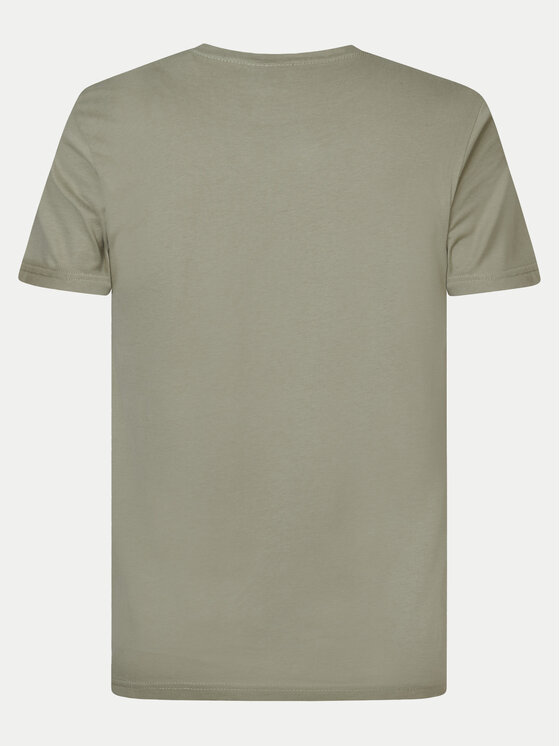 Petrol Industries Petrol Industries T-Shirt M-1040-TSR602 Zielony Regular Fit