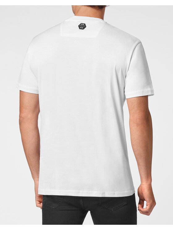PHILIPP PLEIN PHILIPP PLEIN Tričko 3043 Biela Regular Fit