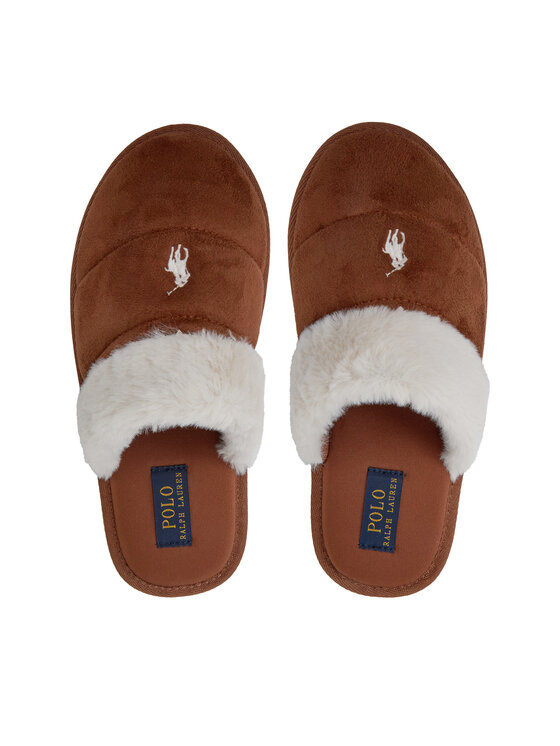 Polo Ralph Lauren Polo Ralph Lauren Παντόφλες Σπιτιού 842957049001 Καφέ
