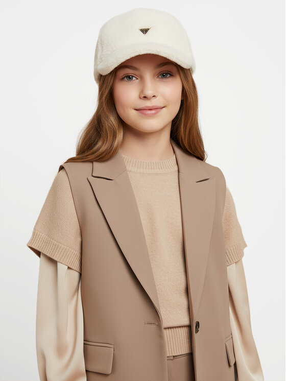 Guess Guess Șapcă J5BZ25 WHGO0 Écru