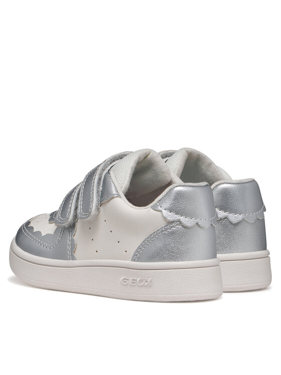 Geox Geox Sneakersy B Eclyper Girl B555MA 054AJ C0007 Stříbrná