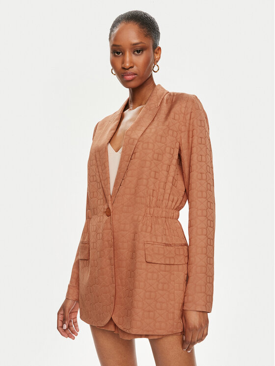 TWINSET TWINSET Švarkas 241TT2240 Oranžinė Regular Fit