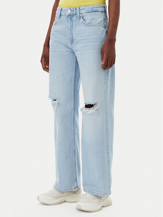 Tommy Jeans Tommy Jeans Farmer Mia DW0DW21282 Kék Relaxed Fit