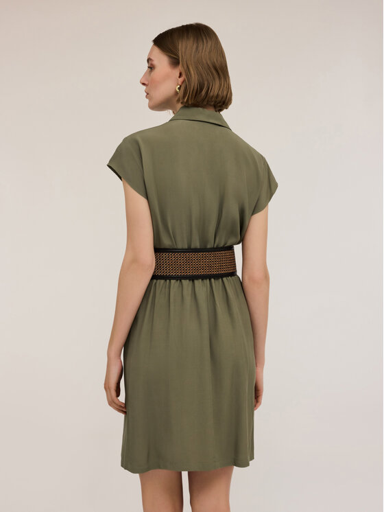 Motivi Motivi Vestito da giorno 7136Q103319N035 Verde Regular Fit