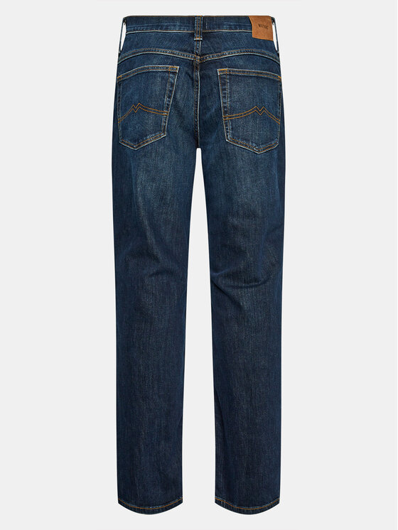 Mustang Mustang Jeans hlače Tramper 1013717 Mornarsko modra Straight Leg