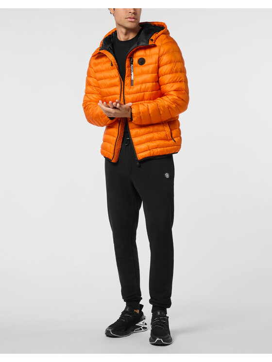 Plein Sport Plein Sport Giubbotto piumino 24009 Arancione Regular Fit