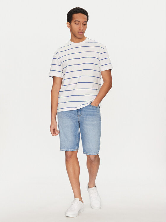 Calvin Klein Calvin Klein Tričko K10K114457 Modrá Regular Fit