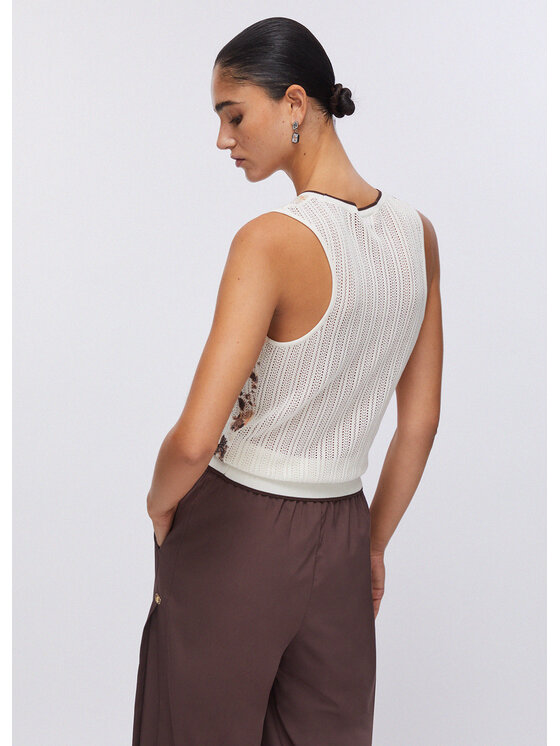 Liu Jo Liu Jo Sweter TA6221MA64RL9045 Fioletowy Regular Fit