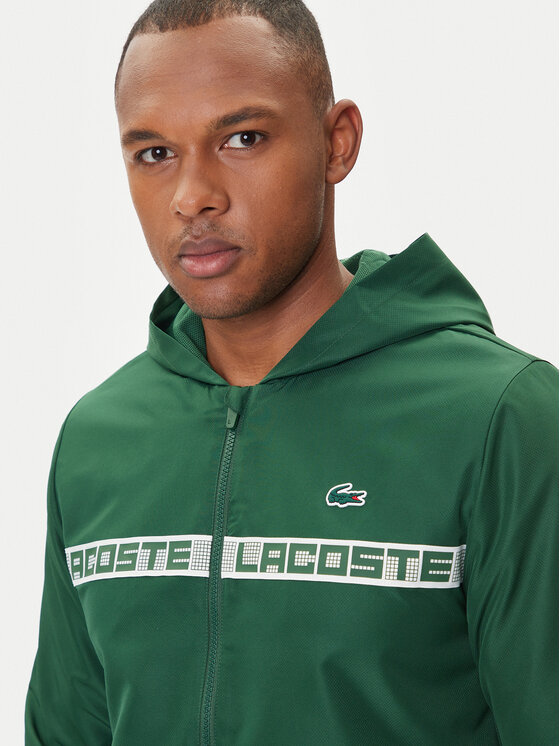 Lacoste Lacoste Dres WH4757 Zielony Regular Fit