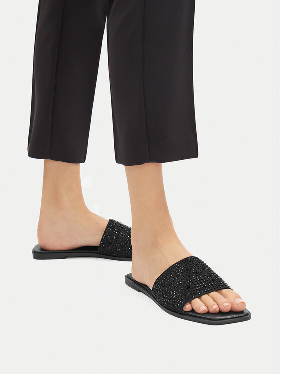 JENNY JENNY Klapki WFA2749-4 Czarny