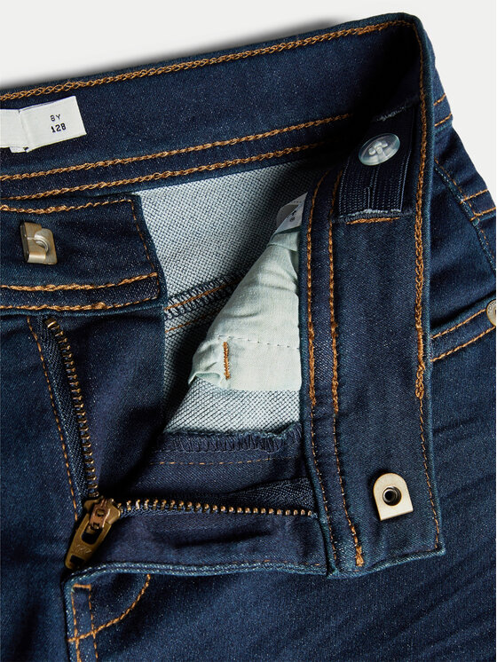 NAME IT NAME IT Jeans hlače 13209696 Mornarsko modra Slim Fit