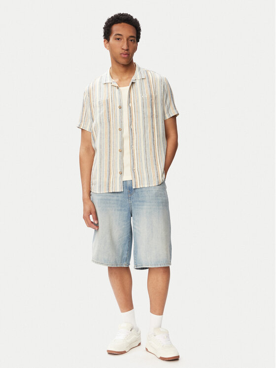 RVCA RVCA Сорочка Exotica 23A041504 Кремовий Regular Fit