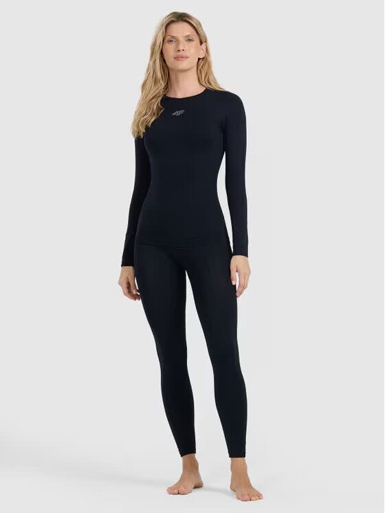 4F 4F Intimo termico pezzo sopra 4FWAW25USEAF220-20S Nero