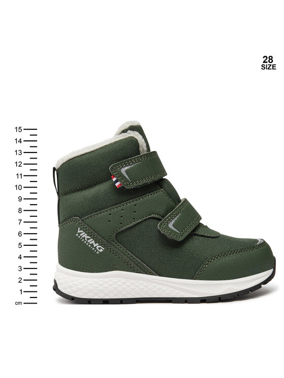 Viking Viking Čizme za snijeg Equip Warm Wp 2V 3-94415-9202 Zelena