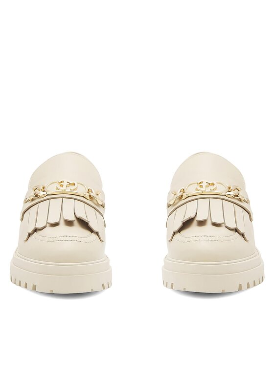 Eva Minge Eva Minge Loafers ANGE-1018 Μπεζ