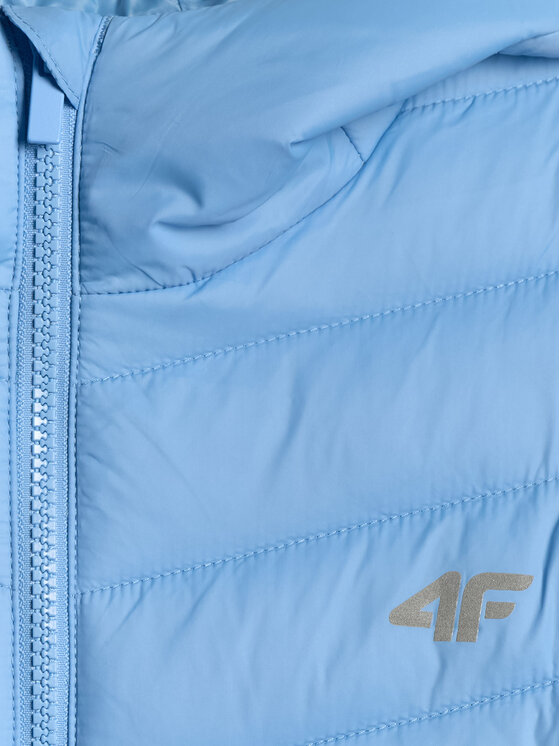 4F 4F Kurtka puchowa OUTERWEAR Niebieski Regular Fit