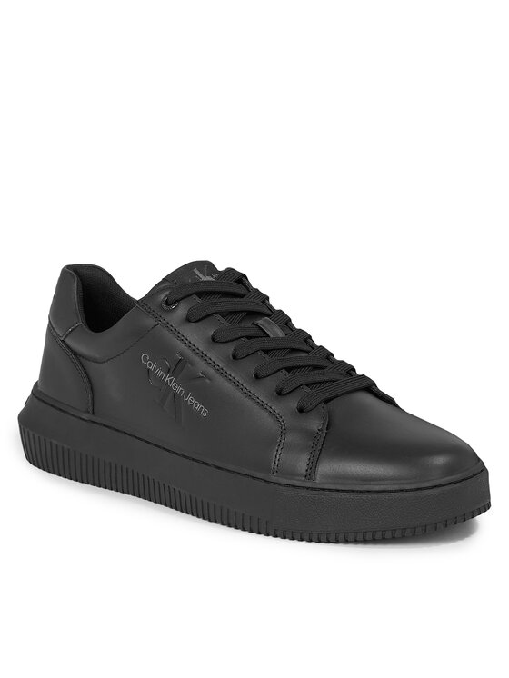 Calvin Klein Jeans Calvin Klein Jeans Laisvalaikio batai Chunky Cupsole Mono Lth YM0YM00681 Juoda