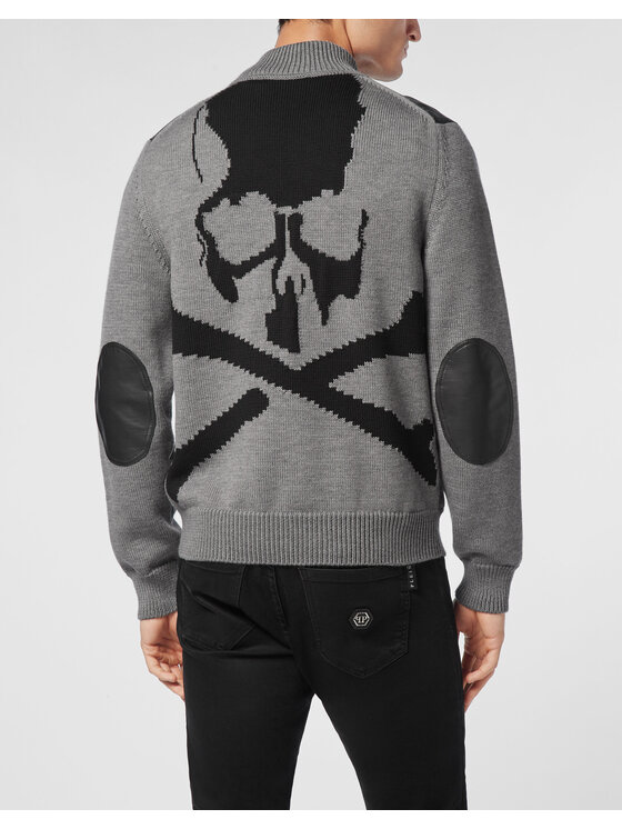 PHILIPP PLEIN PHILIPP PLEIN Bundy bomber 19837 Čierna Regular Fit