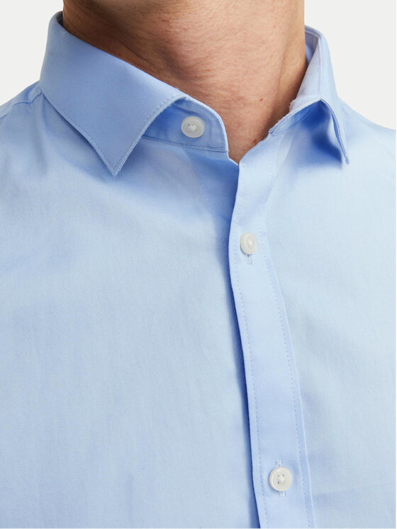 Jack&Jones Jack&Jones Cămașă 12201905 Albastru celest Slim Fit