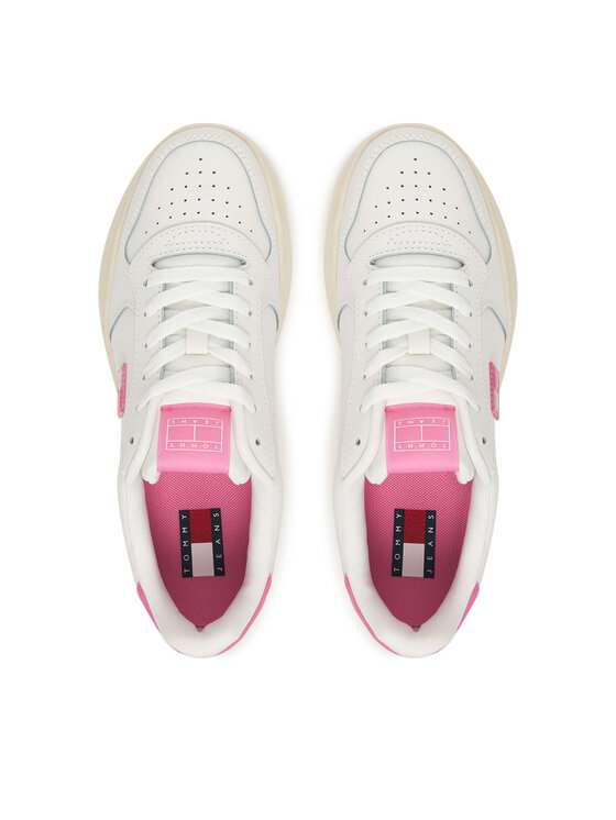 Tommy Jeans Tommy Jeans Sneakersy Tjw Basket Flatform EN0EN02981 Biały