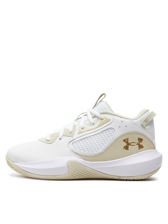 Under Armour Under Armour Buty do koszykówki Ua Lockdown 6 3025616-103 Biały