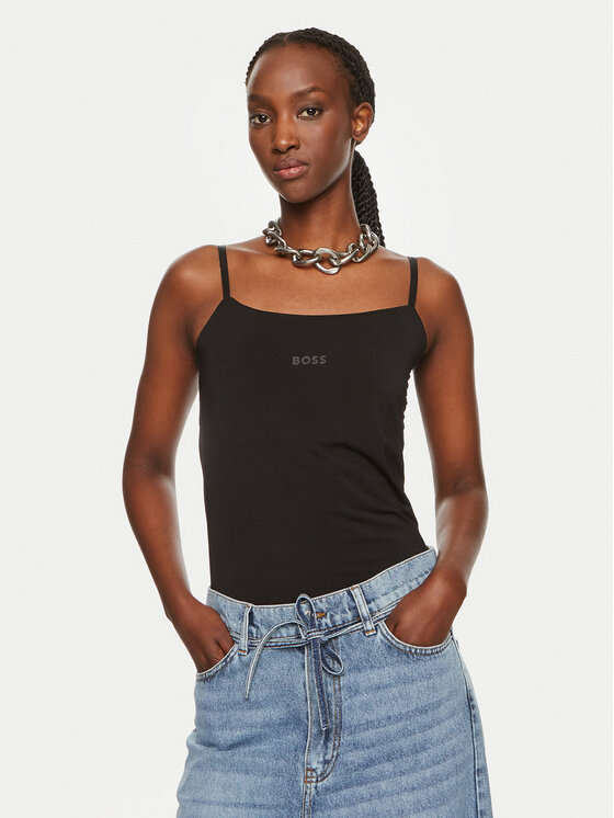 BOSS Boss Top Bea 50525698 Schwarz Slim Fit