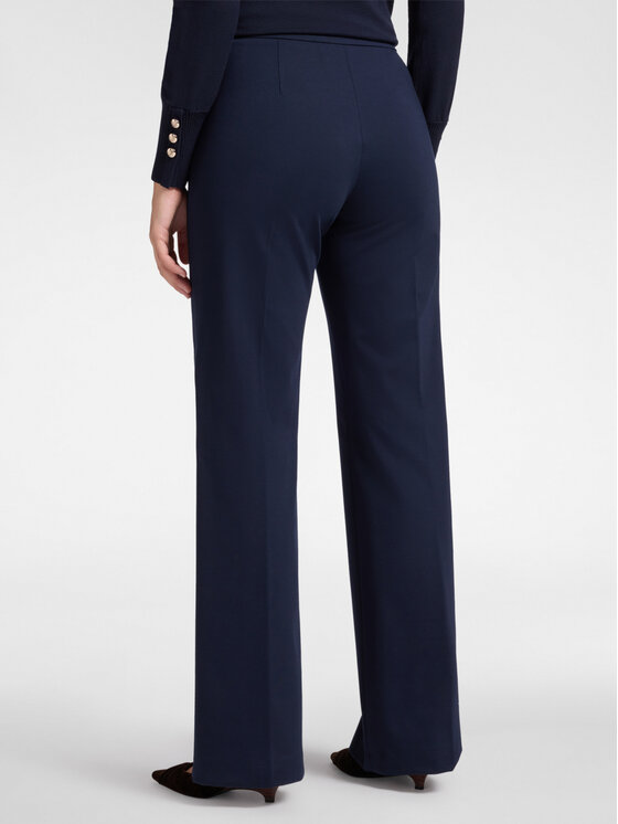 Elena Mirò Elena Mirò Pantaloni di tessuto P151P000341N054 Blu Over Fit