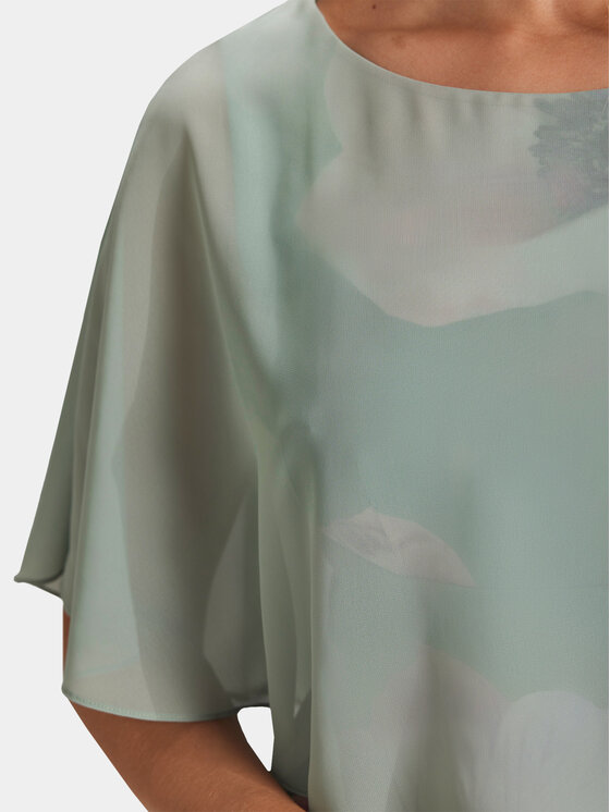 Swing Swing Kokteilinė suknelė 5AG08900 Žalia Regular Fit