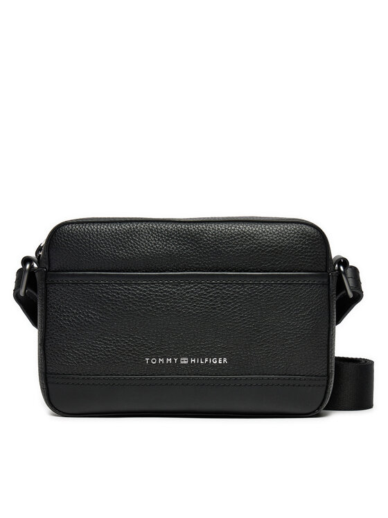 Tommy Hilfiger Tommy Hilfiger Τσαντάκι Th Premium Leather AM0AM13148 Μαύρο