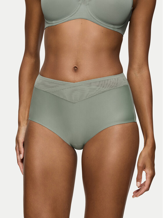 Triumph Klasické nohavičky s vysokým pásom True Shape Sensation 10218231 Zelená