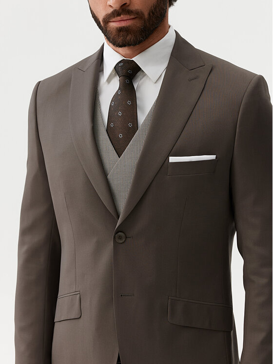 Evenemen Evenemen Garnitur Lambert Szary Slim Fit