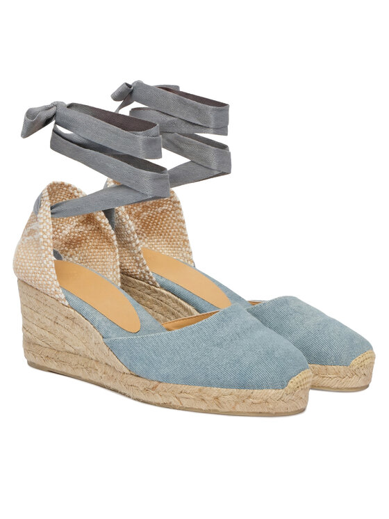 Castañer Castañer Espadrile Carina 21644 Svijetlo plava