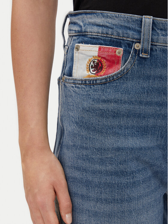 Tommy Jeans Tommy Jeans Jeansy Claire Hr Wd Rwb Bi5135 DW0DW21293 Niebieski Regular Fit