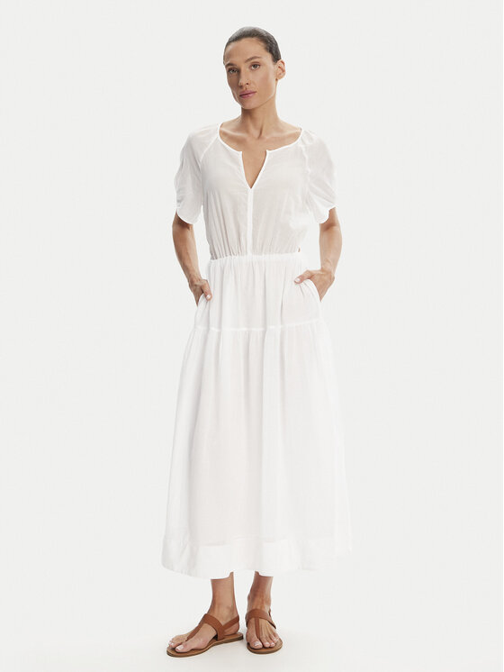 Devotion TWINS Devotion TWINS Ежедневна рокля Spirited 025.369.1G Бял Regular Fit