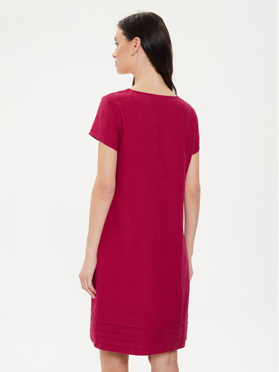 Tatuum Tatuum Sommerkleid Twiga T2408.205 Rot Regular Fit