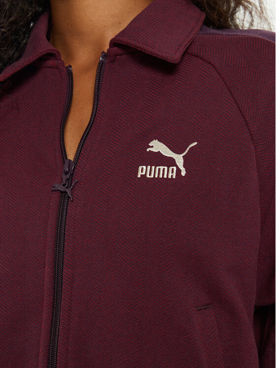 Puma Puma Суитшърт T7 626797 Виолетов Relaxed Fit