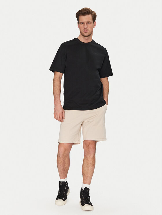 Resteröds Resteröds T-Shirt Tas 20251 2030 Czarny Regular Fit