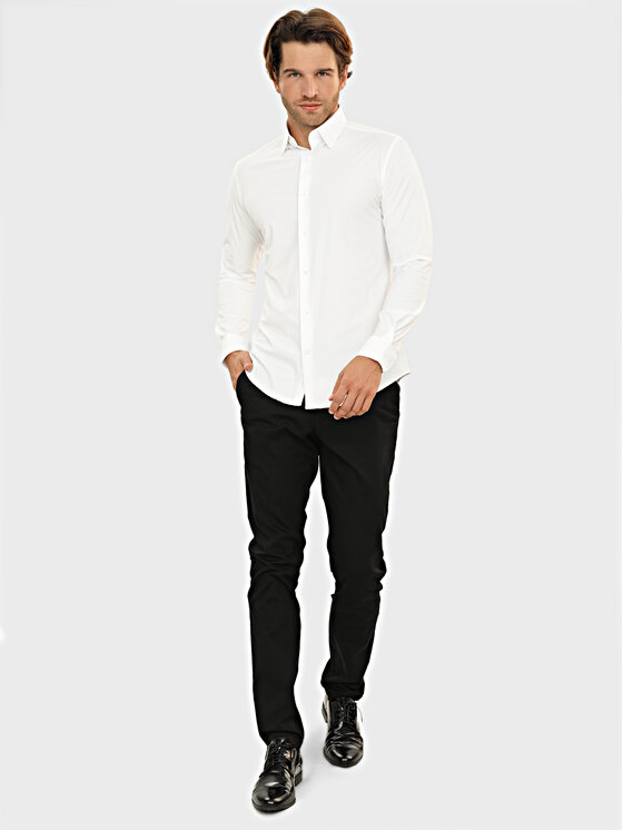 Evenemen Evenemen Chinosy Borgo Czarny Slim Fit