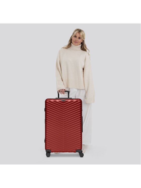 Redolz Redolz Walizka duża 301088 Bordowy