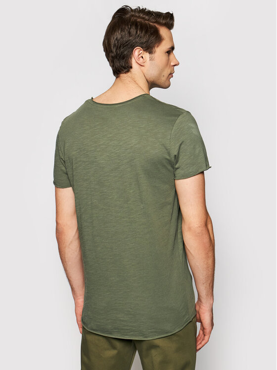 T-shirt Bas 12136679 Verde Regular Fit