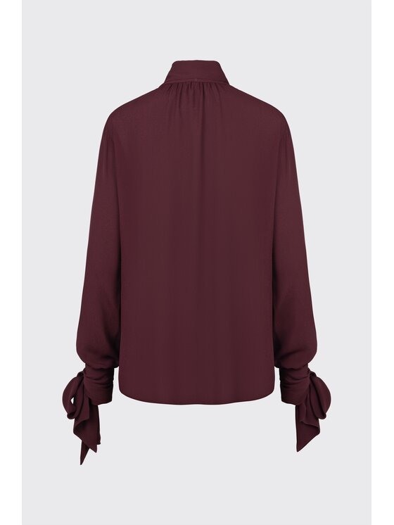 MARI PRETI MARI PRETI Blusa Luna Bordeaux Regular Fit